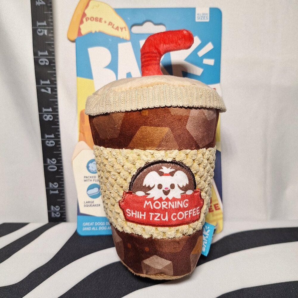 NWT Bark Cold Chew Coffee dog toy - All Dog Sizes